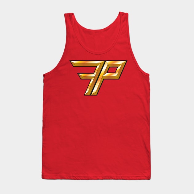 Fandom Power (FP slanted) Tank Top by Fandom Power Podcast Merch Shop